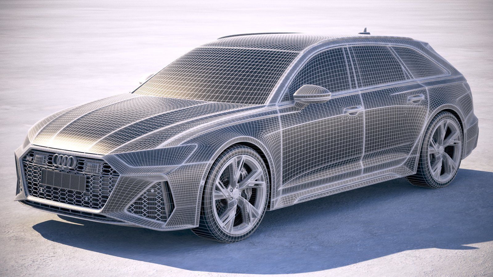 Audi RS6 Avant 2020 3D model_24