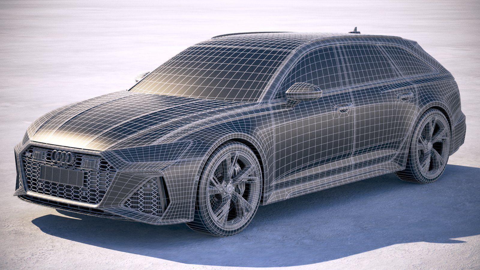 Audi RS6 Avant 2020 3D model_26