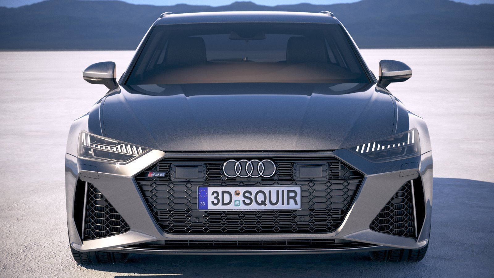 Audi RS6 Avant 2020 3D model_9