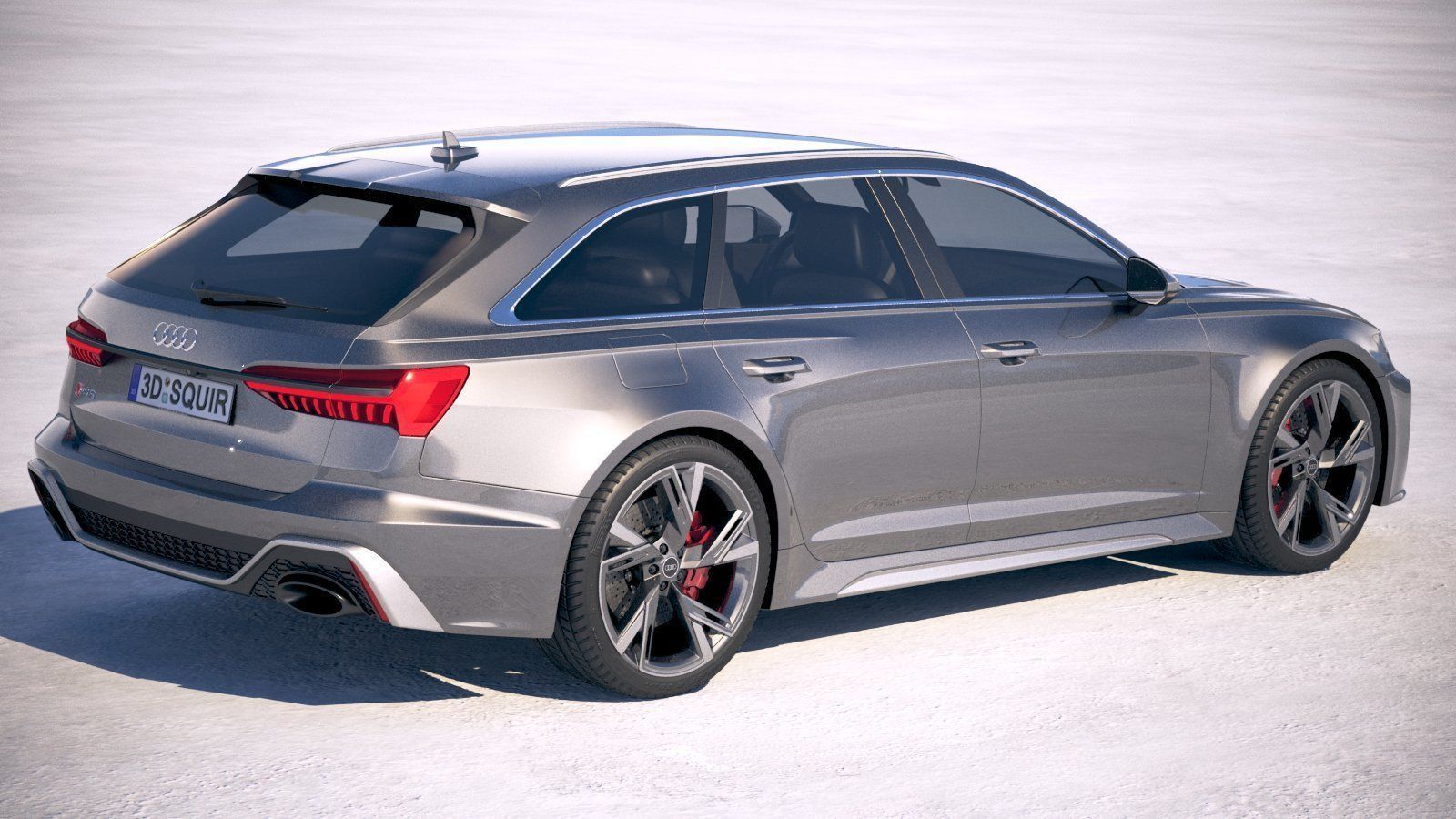 Audi RS6 Avant 2020 3D model_4