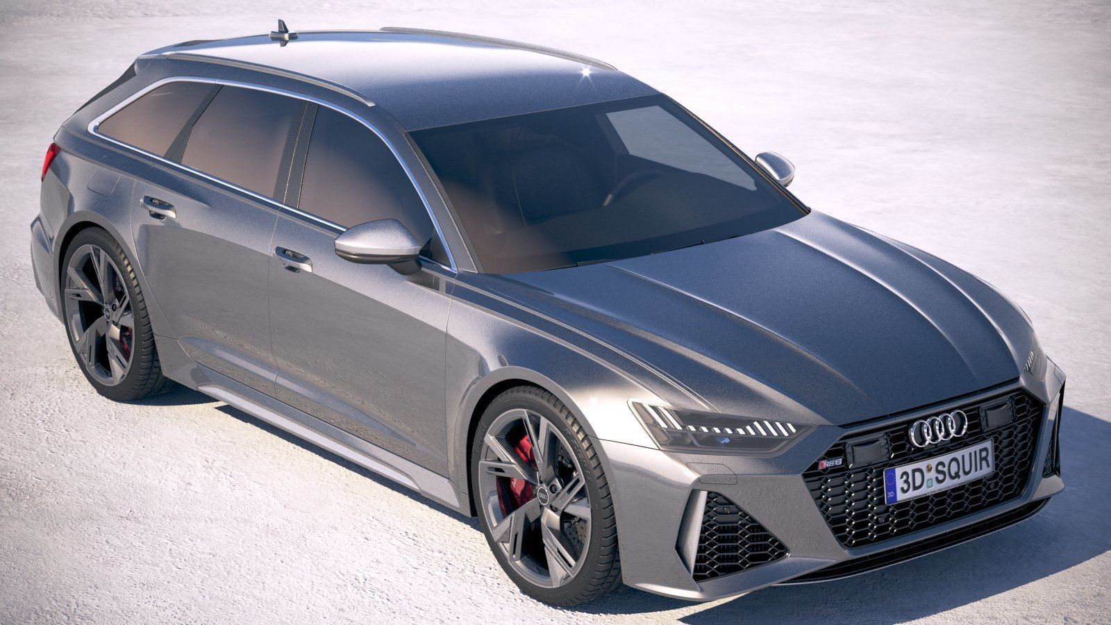 Audi RS6 Avant 2020 3D model_11