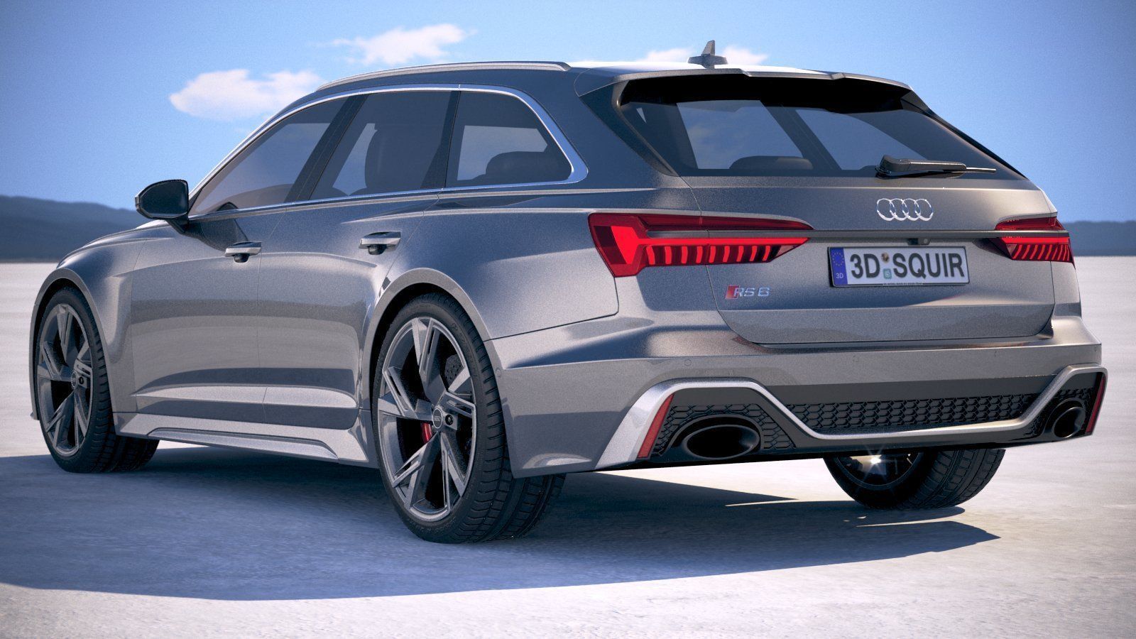 Audi RS6 Avant 2020 3D model_13