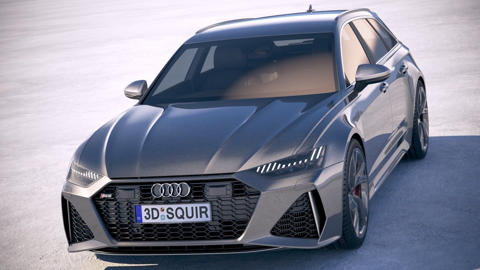 Audi RS6 Avant 2020 3D model_1