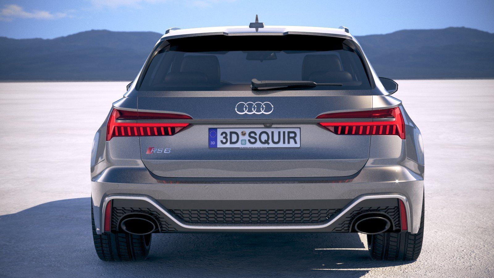 Audi RS6 Avant 2020 3D model_10