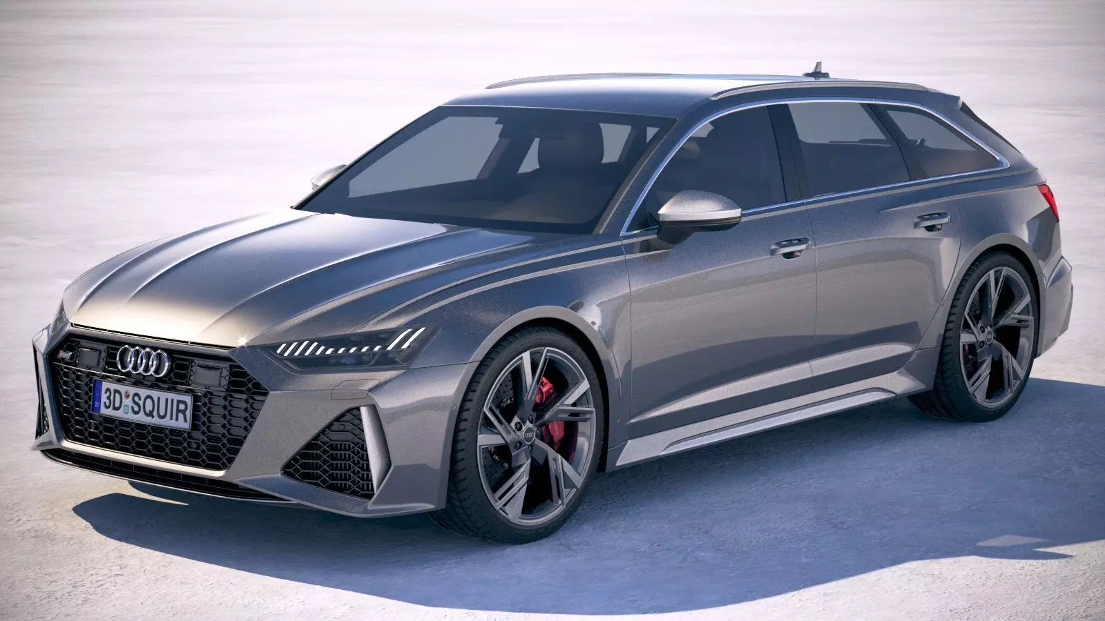 Audi RS6 Avant 2020 3D model_0