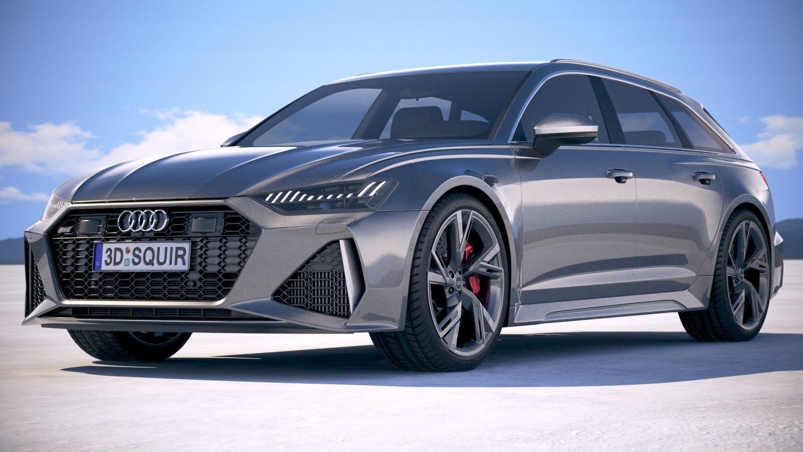 Audi RS6 Avant 2020 3D model_12