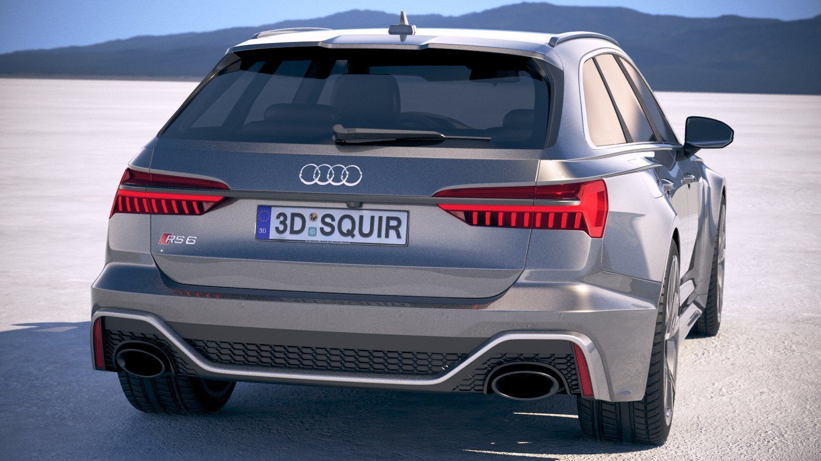 Audi RS6 Avant 2020 3D model_5