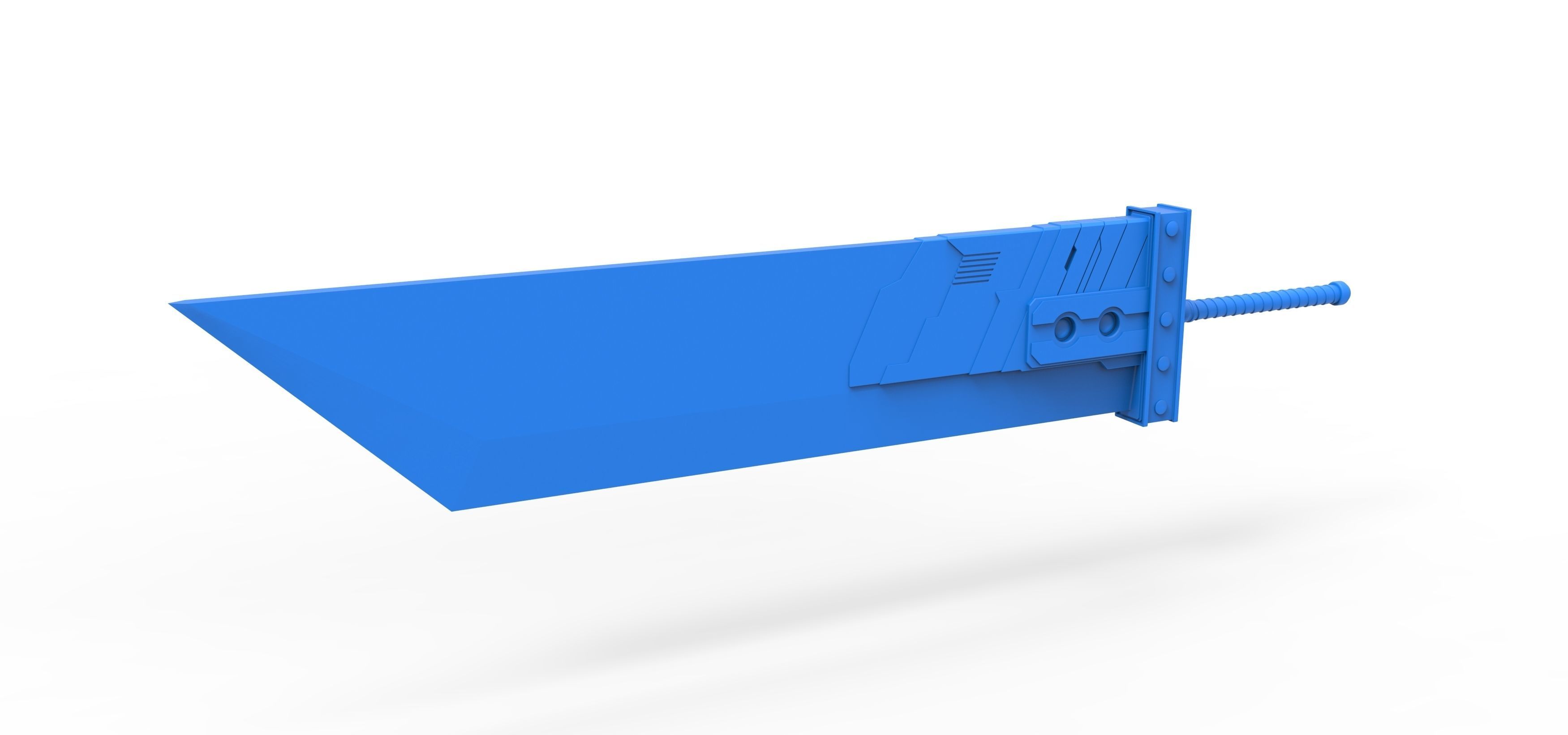 Buster sword from Final fantasy VII 3D print model_14