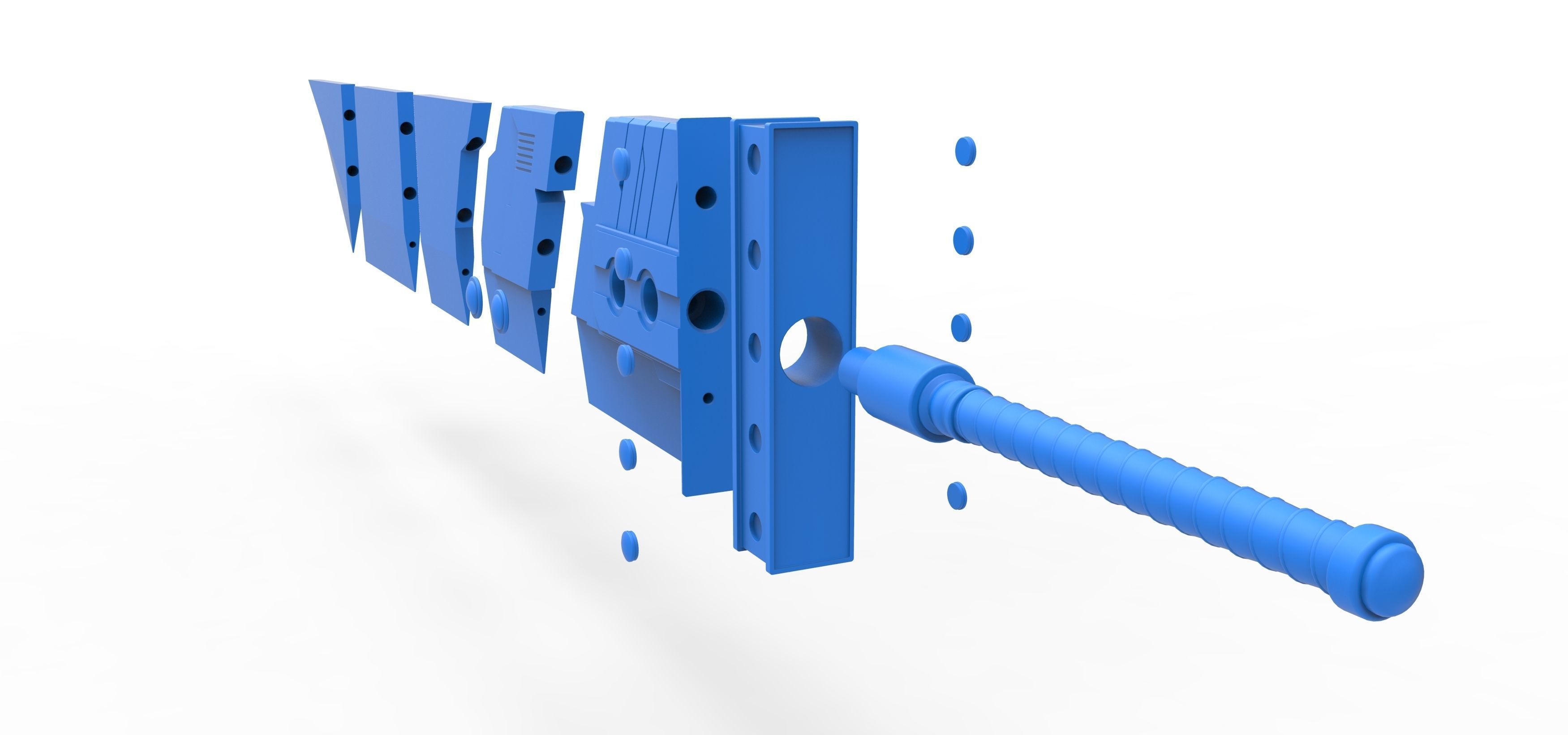 Buster sword from Final fantasy VII 3D print model_20