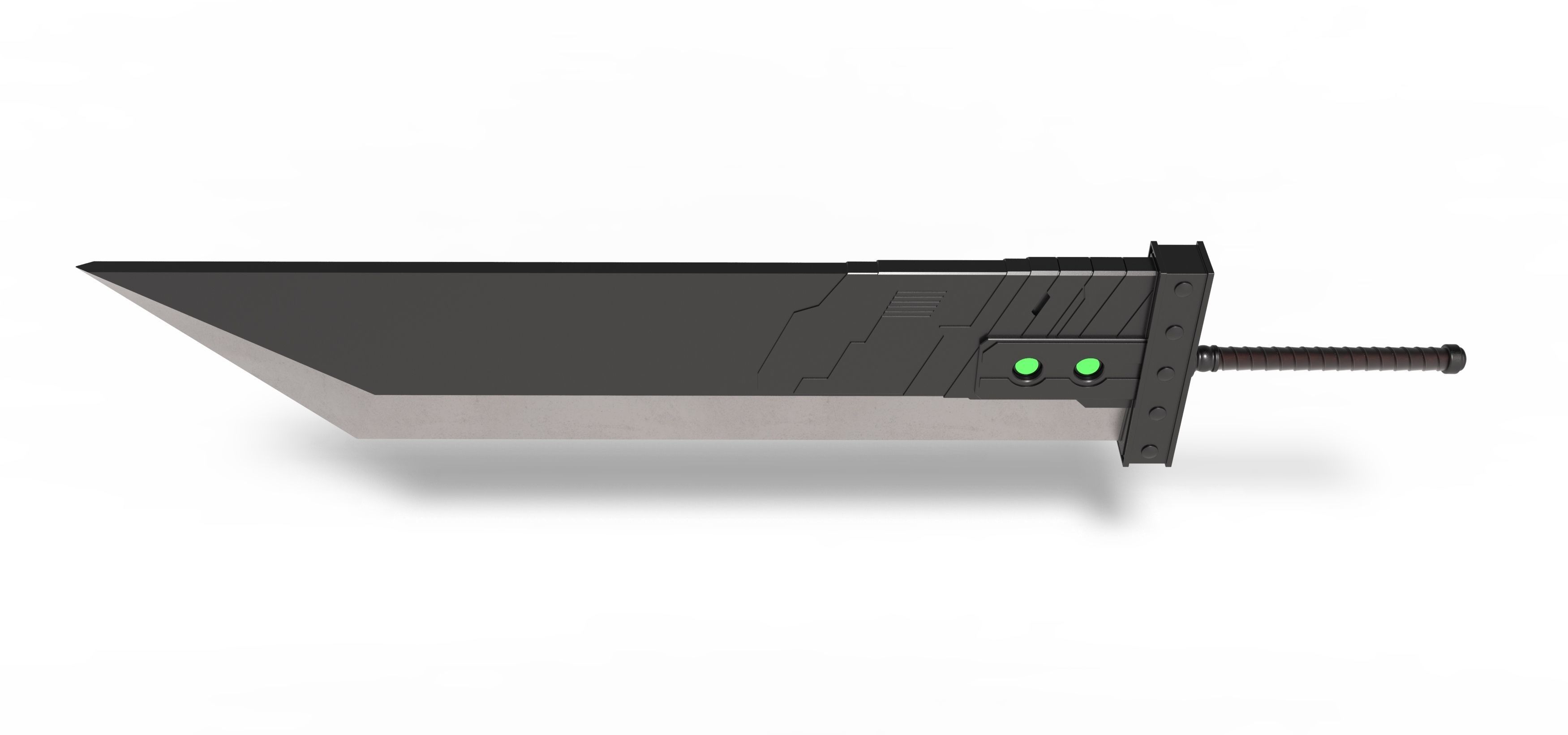 Buster sword from Final fantasy VII 3D print model_6