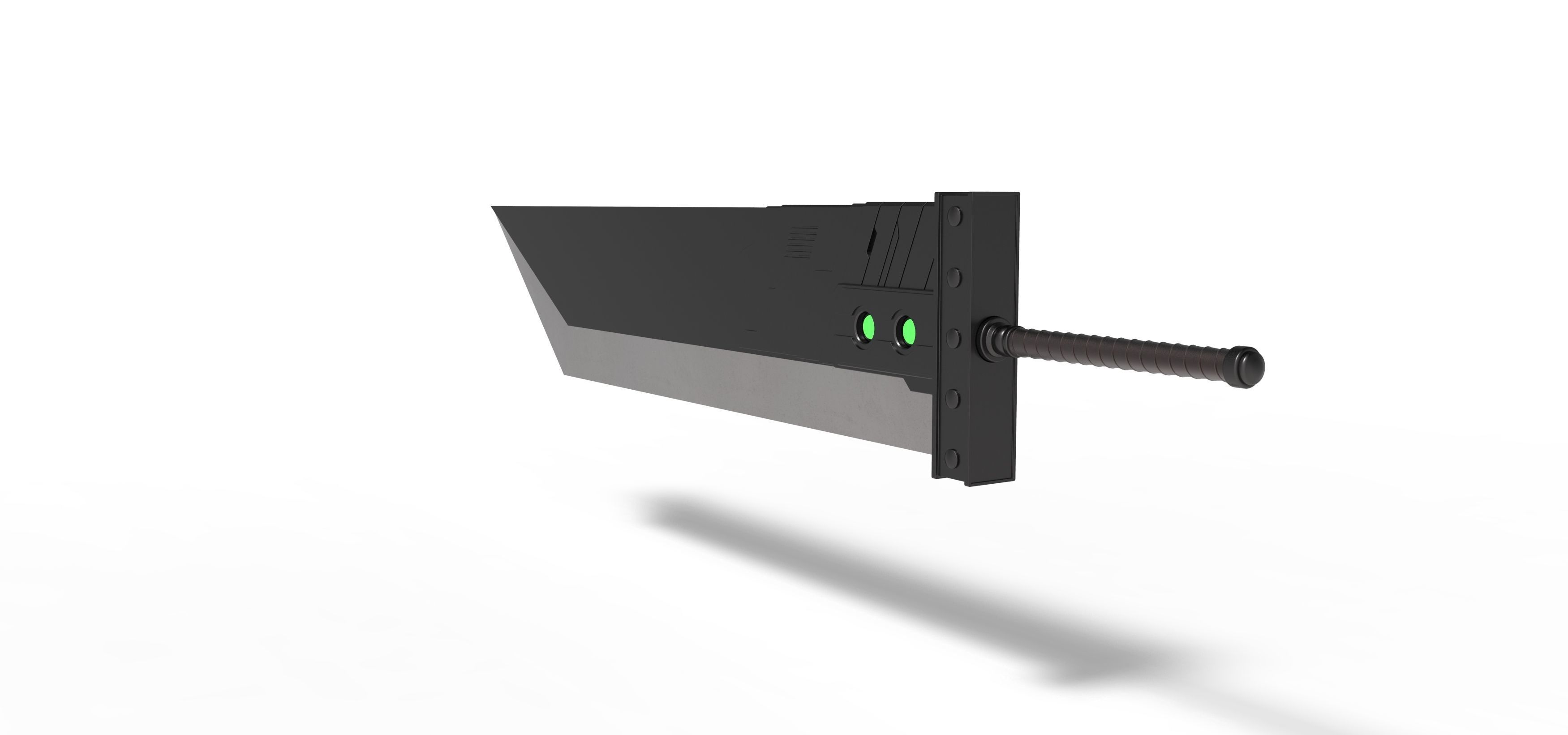 Buster sword from Final fantasy VII 3D print model_11