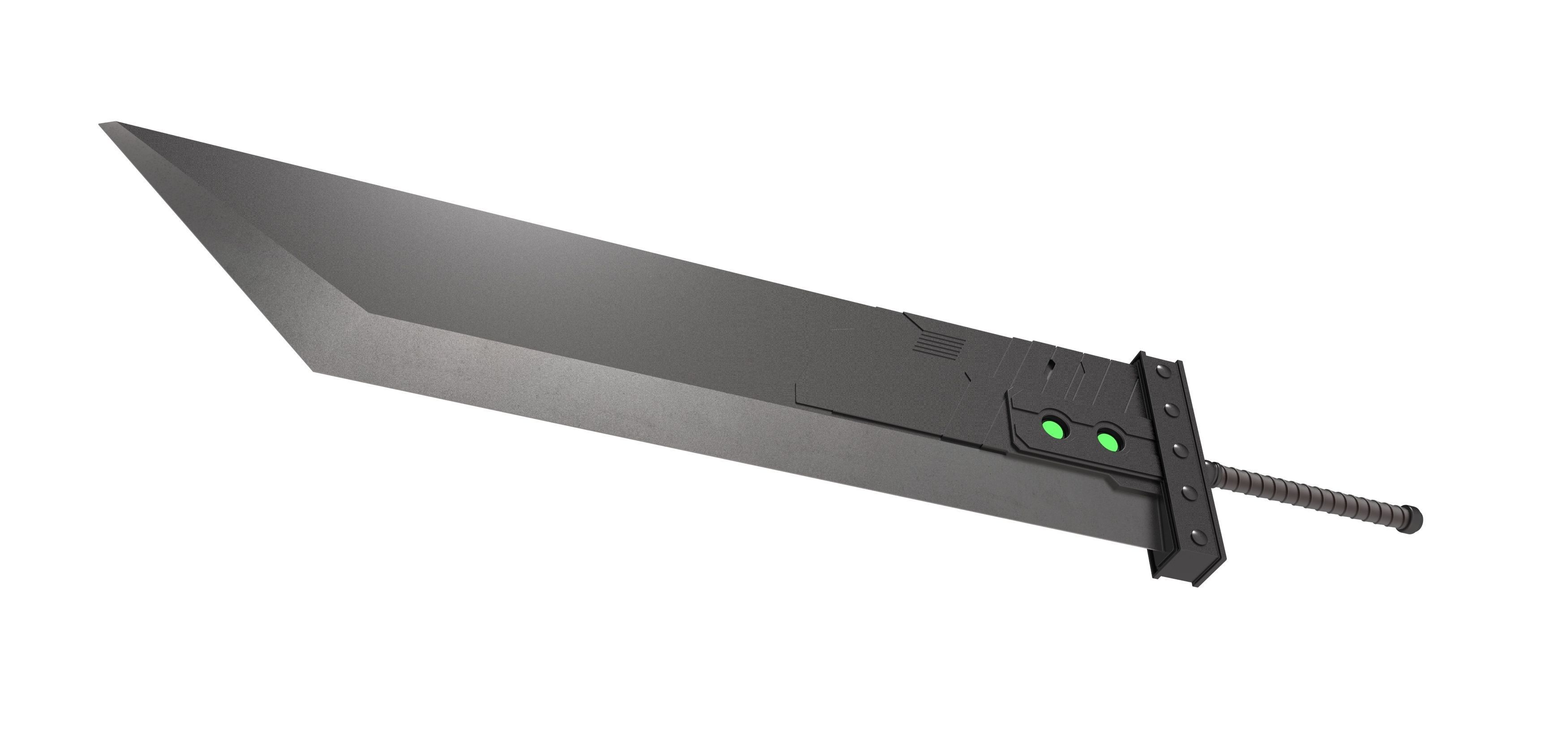 Buster sword from Final fantasy VII 3D print model_13