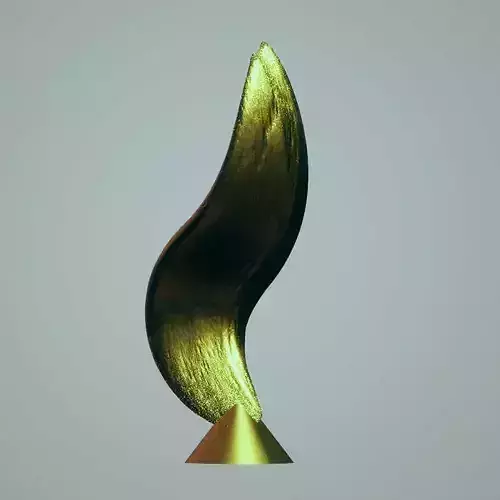 Sea Rock Twisted Tower Sculpture