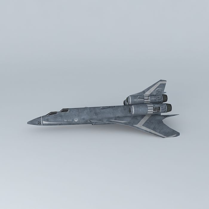 Colonial Bomber Free 3D model_2