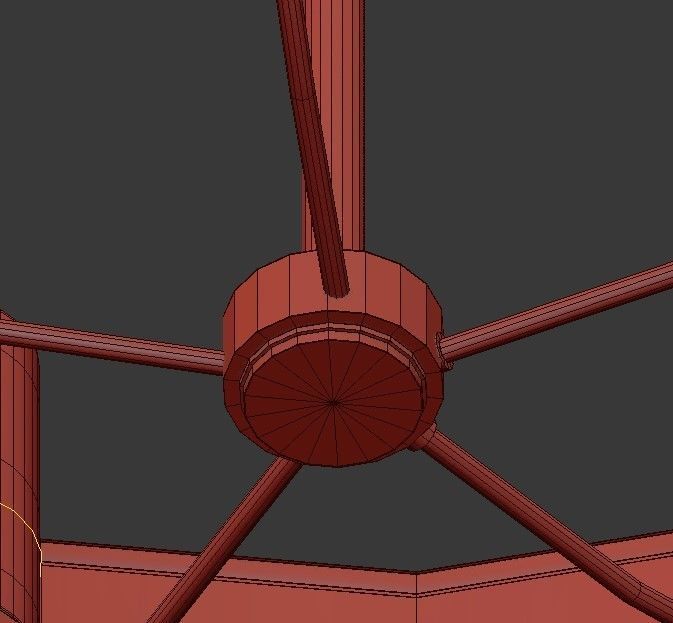 SALDANA chandelier 3D model_7