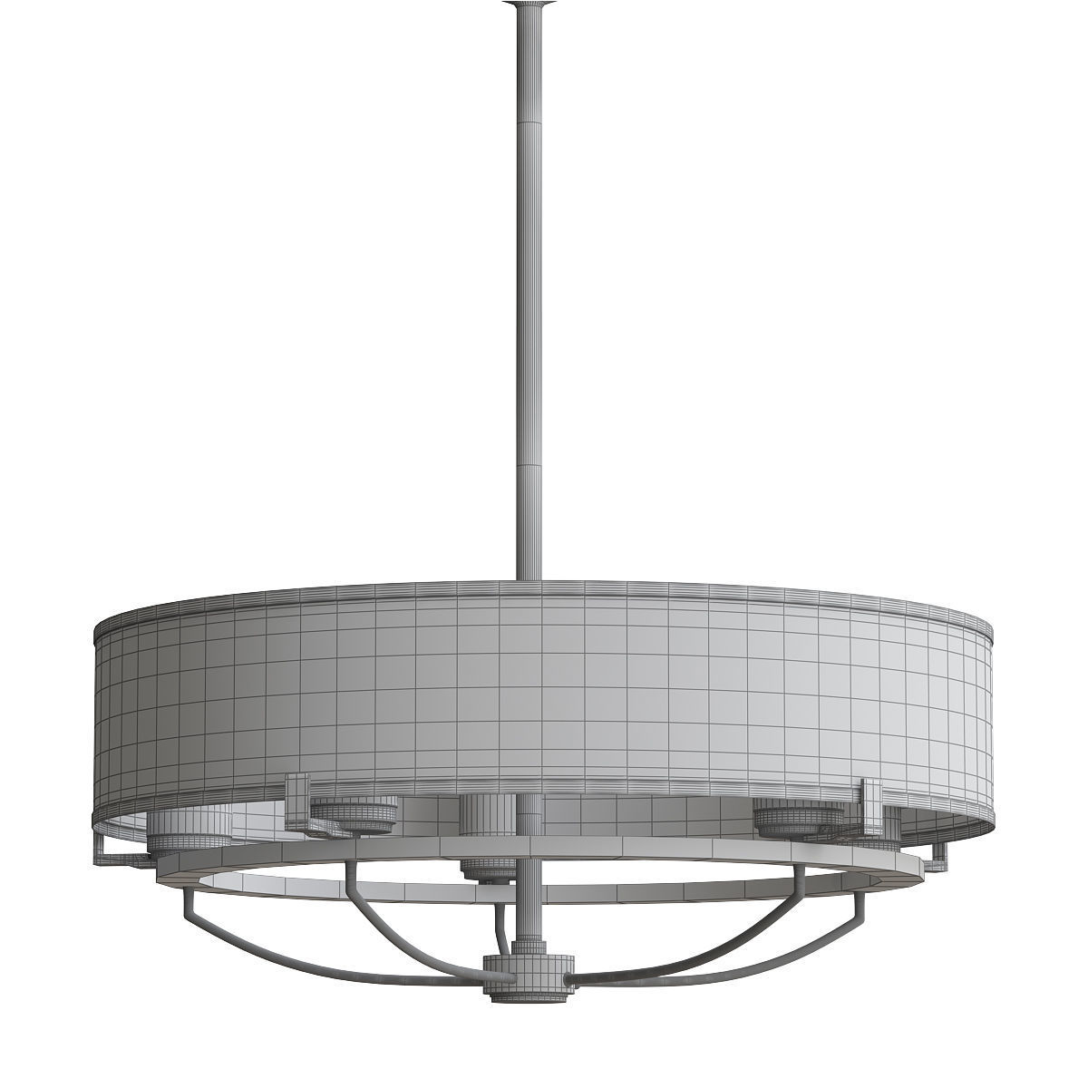 SALDANA chandelier 3D model_1