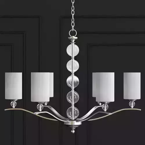 ENGLEHORN chandelier with four candle holders