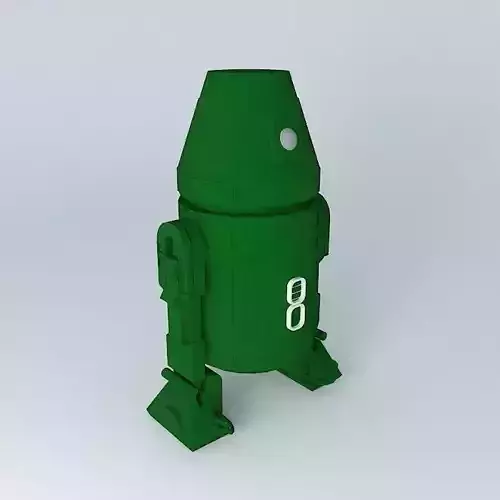 R4 industrial automation droid Free 3D model