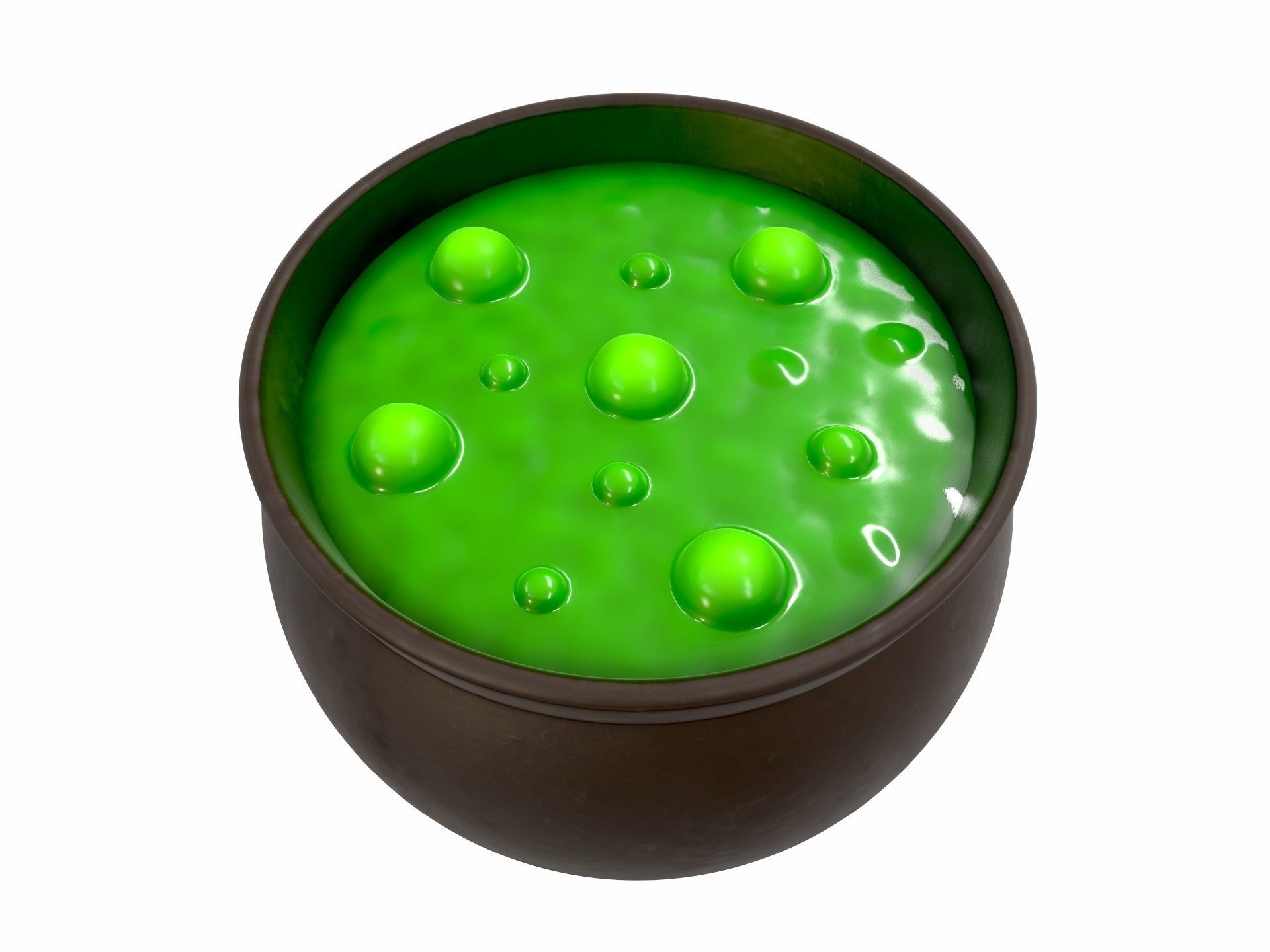 Halloween Pot 3D model_1