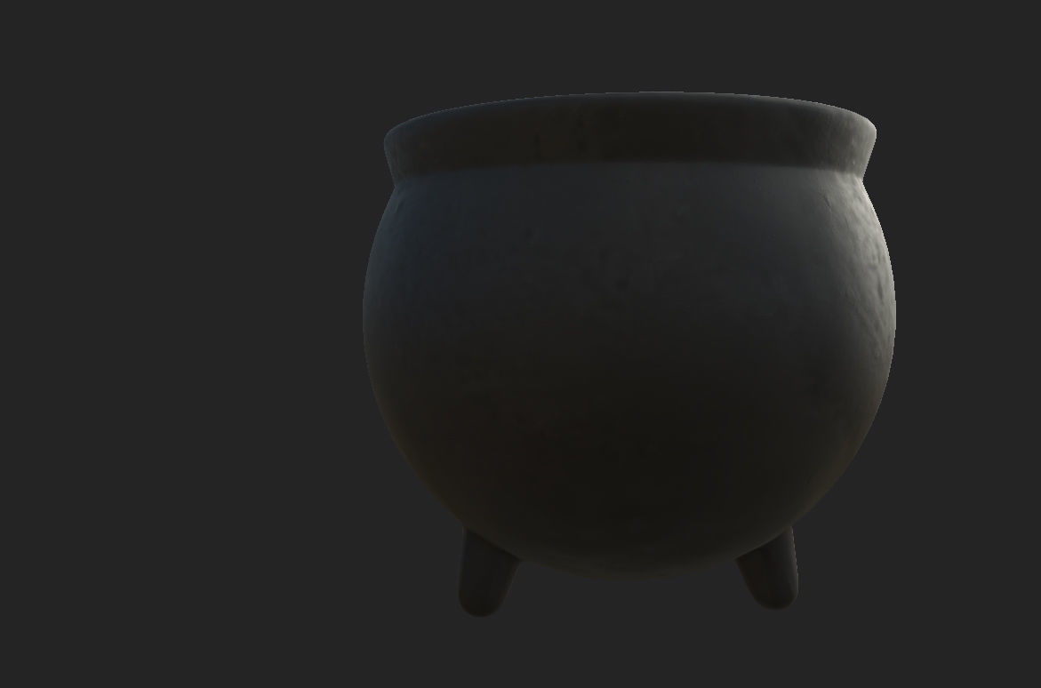 Halloween Pot 3D model_11