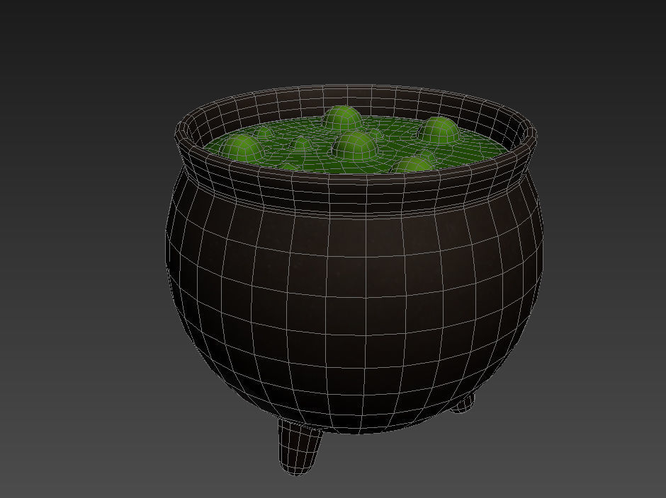 Halloween Pot 3D model_16