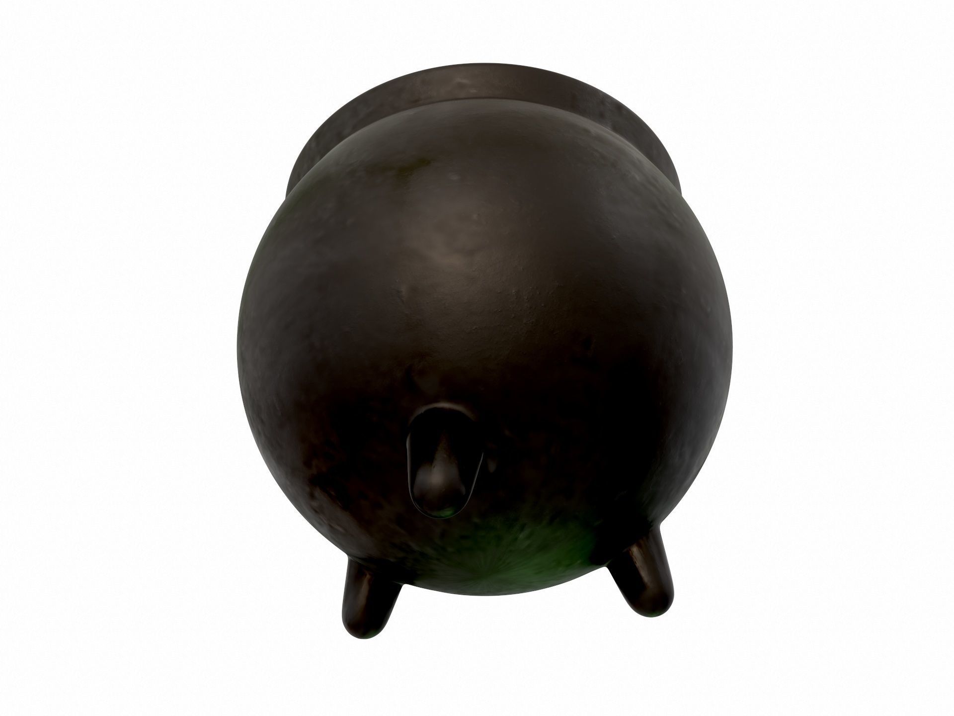 Halloween Pot 3D model_2