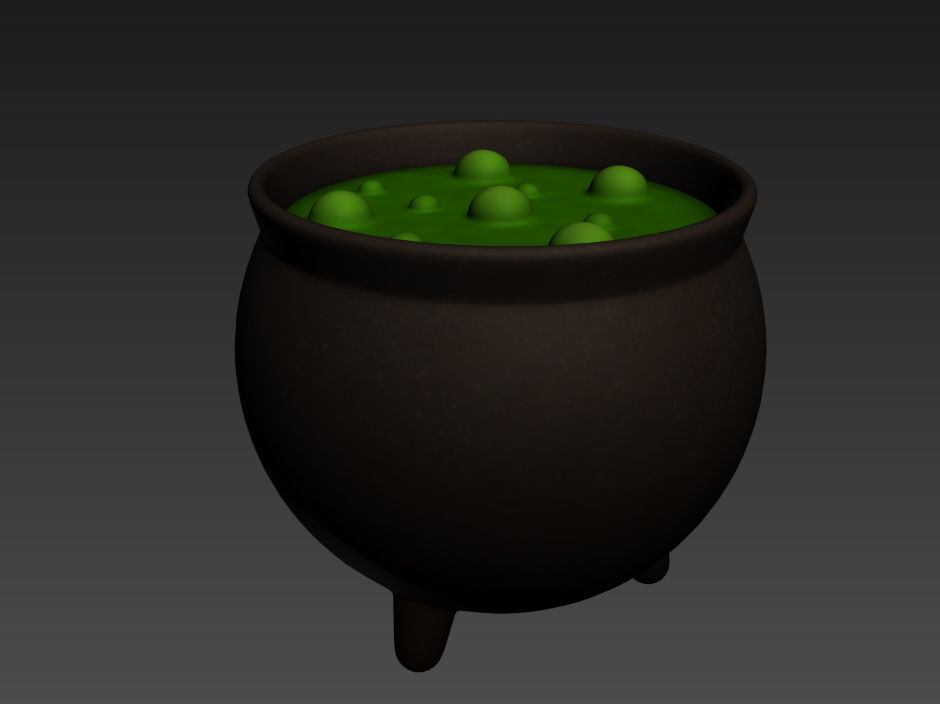 Halloween Pot 3D model_15