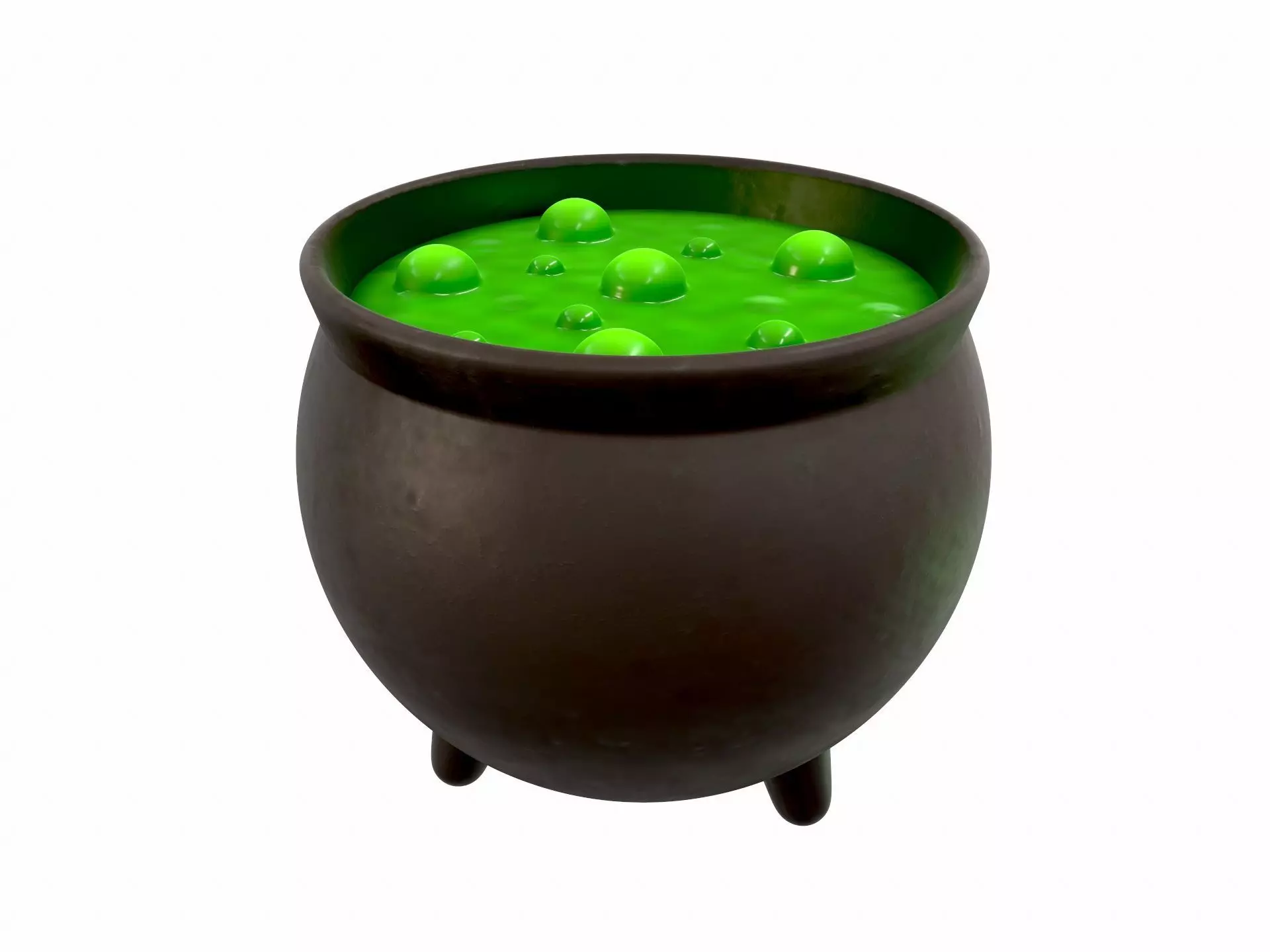 Halloween Pot 3D model_0