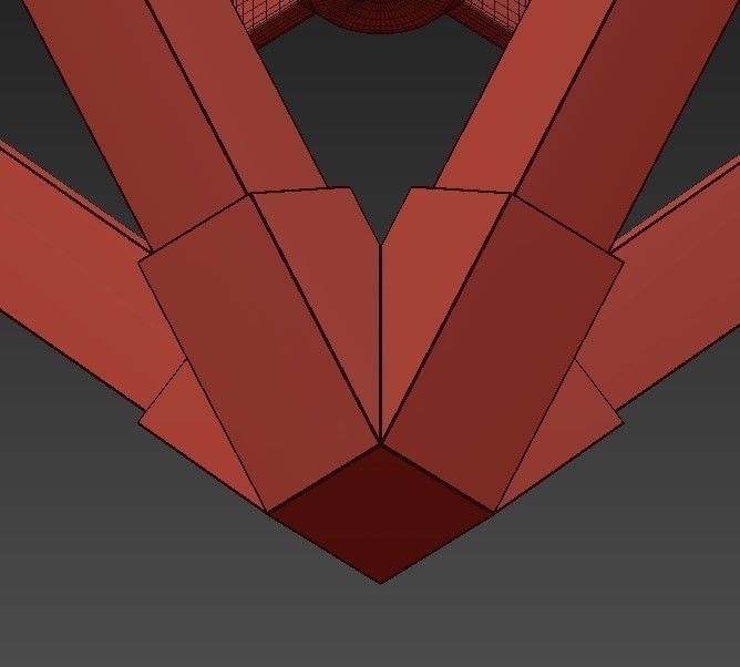 LYONS pendant light with diamond shape 3D model_6