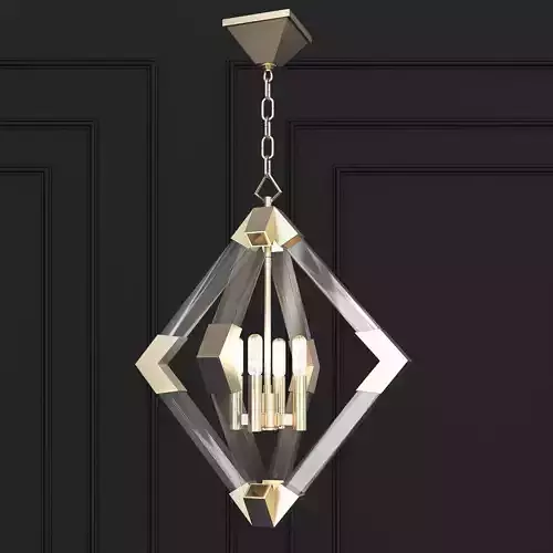 LYONS pendant light with diamond shape