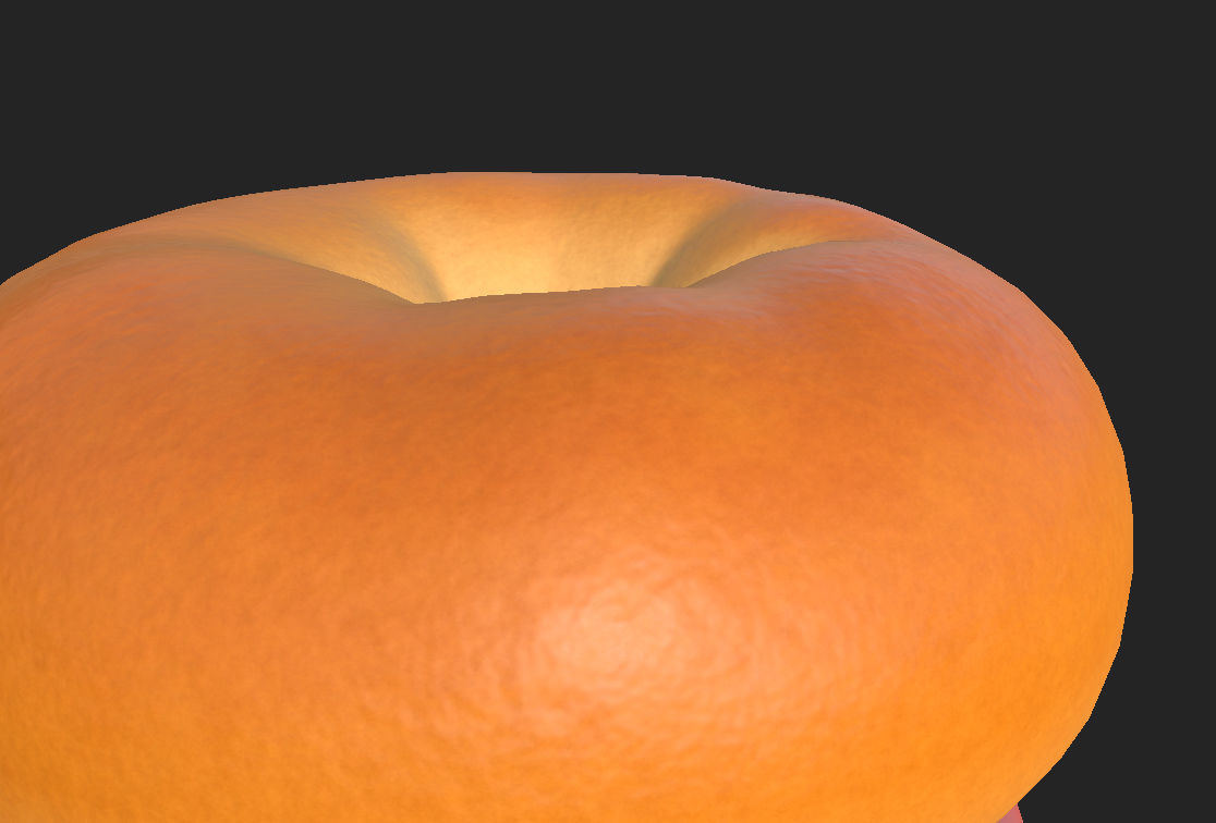 Bagel with cheese and meat 3D model_22