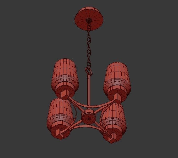 MANCHESTER chandelier 3D model_3