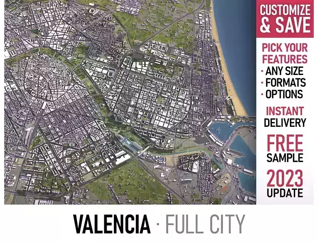 Valencia - 3D City Models
