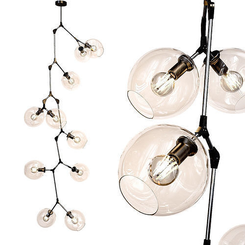 FAIRFAX fruit hanging from branch 3D model