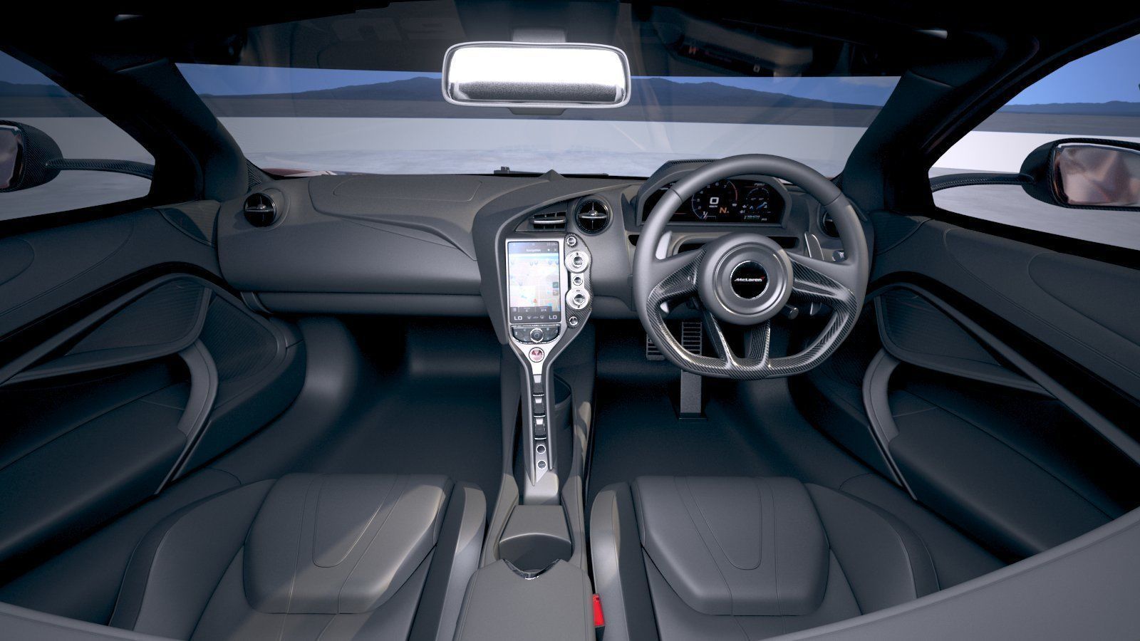 McLaren 720S GT3 2019 3D model_24