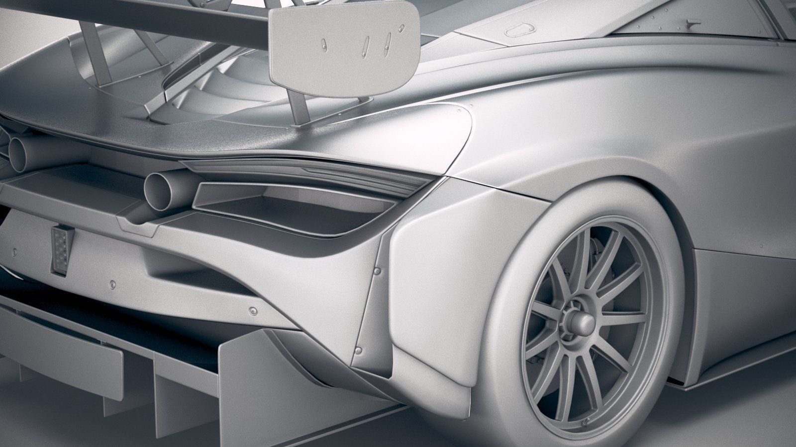 McLaren 720S GT3 2019 3D model_19