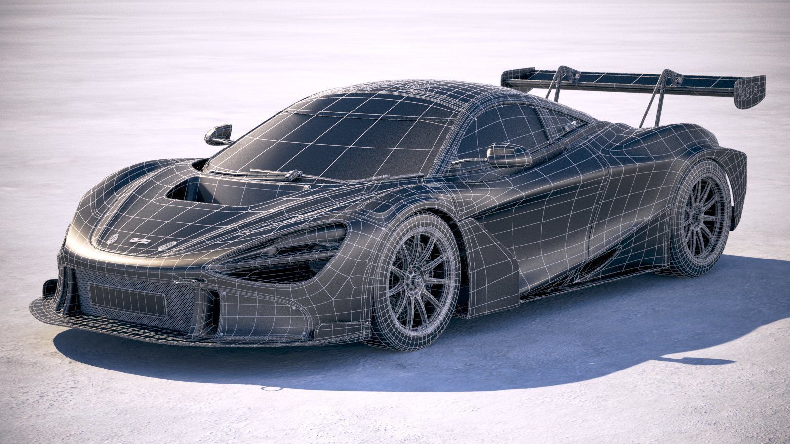 McLaren 720S GT3 2019 3D model_28