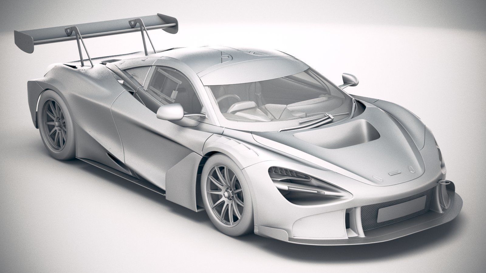 McLaren 720S GT3 2019 3D model_21