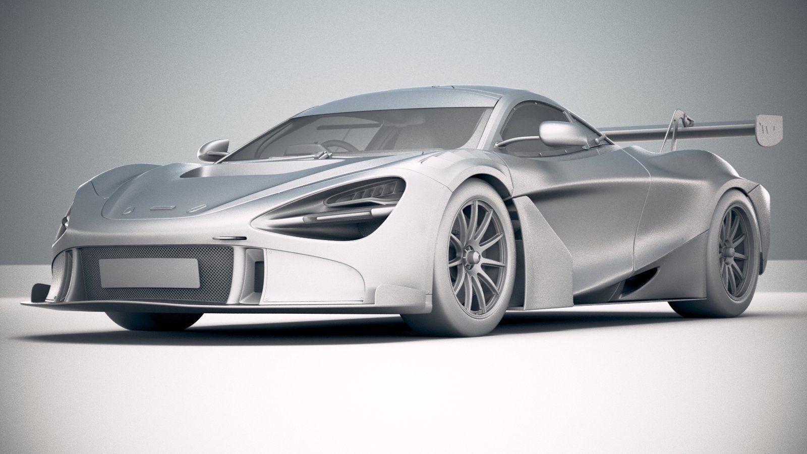 McLaren 720S GT3 2019 3D model_22