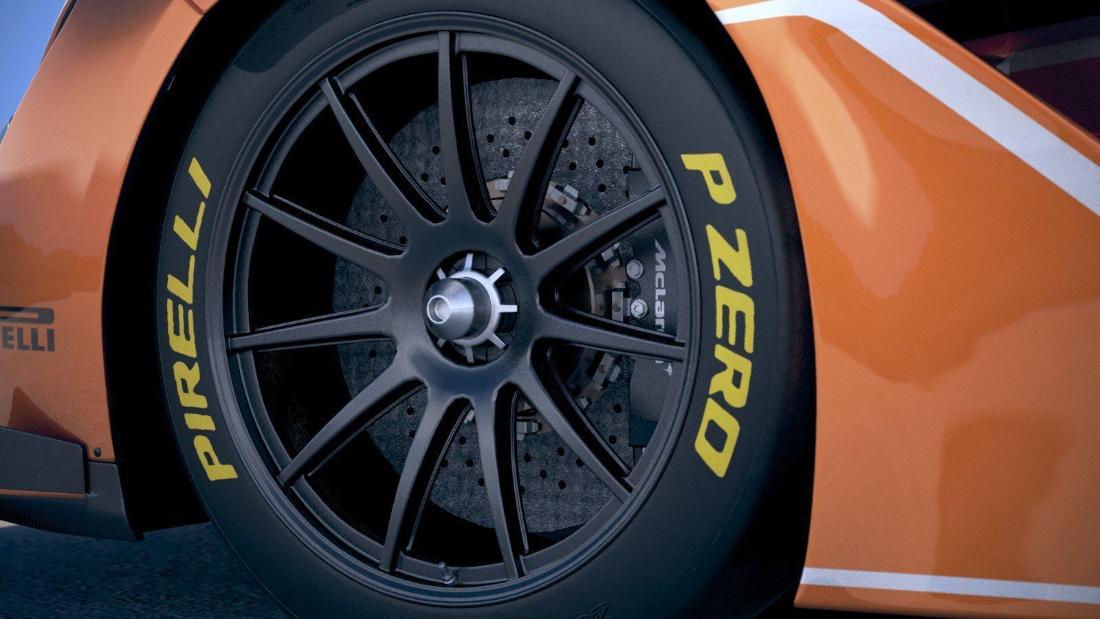 McLaren 720S GT3 2019 3D model_14