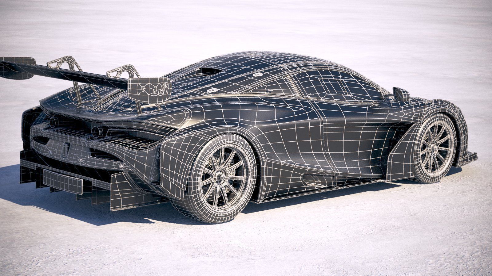 McLaren 720S GT3 2019 3D model_29