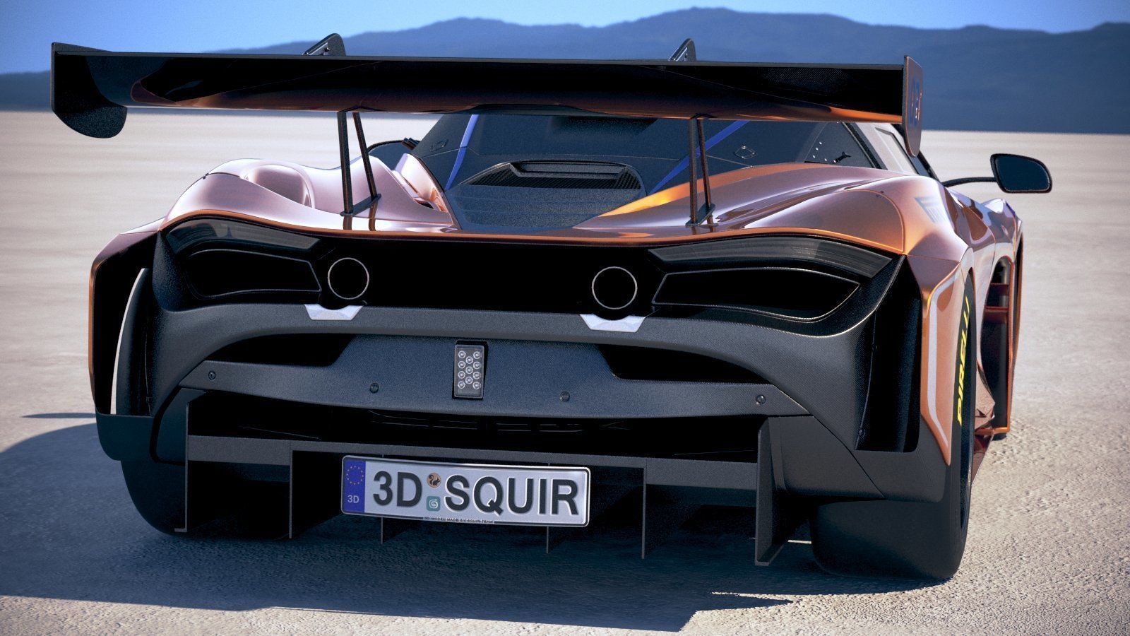 McLaren 720S GT3 2019 3D model_5