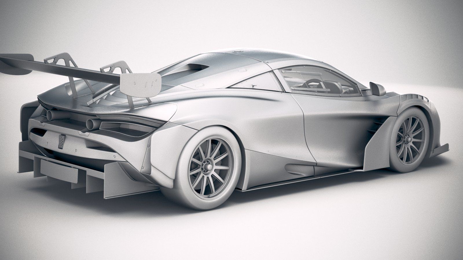 McLaren 720S GT3 2019 3D model_20