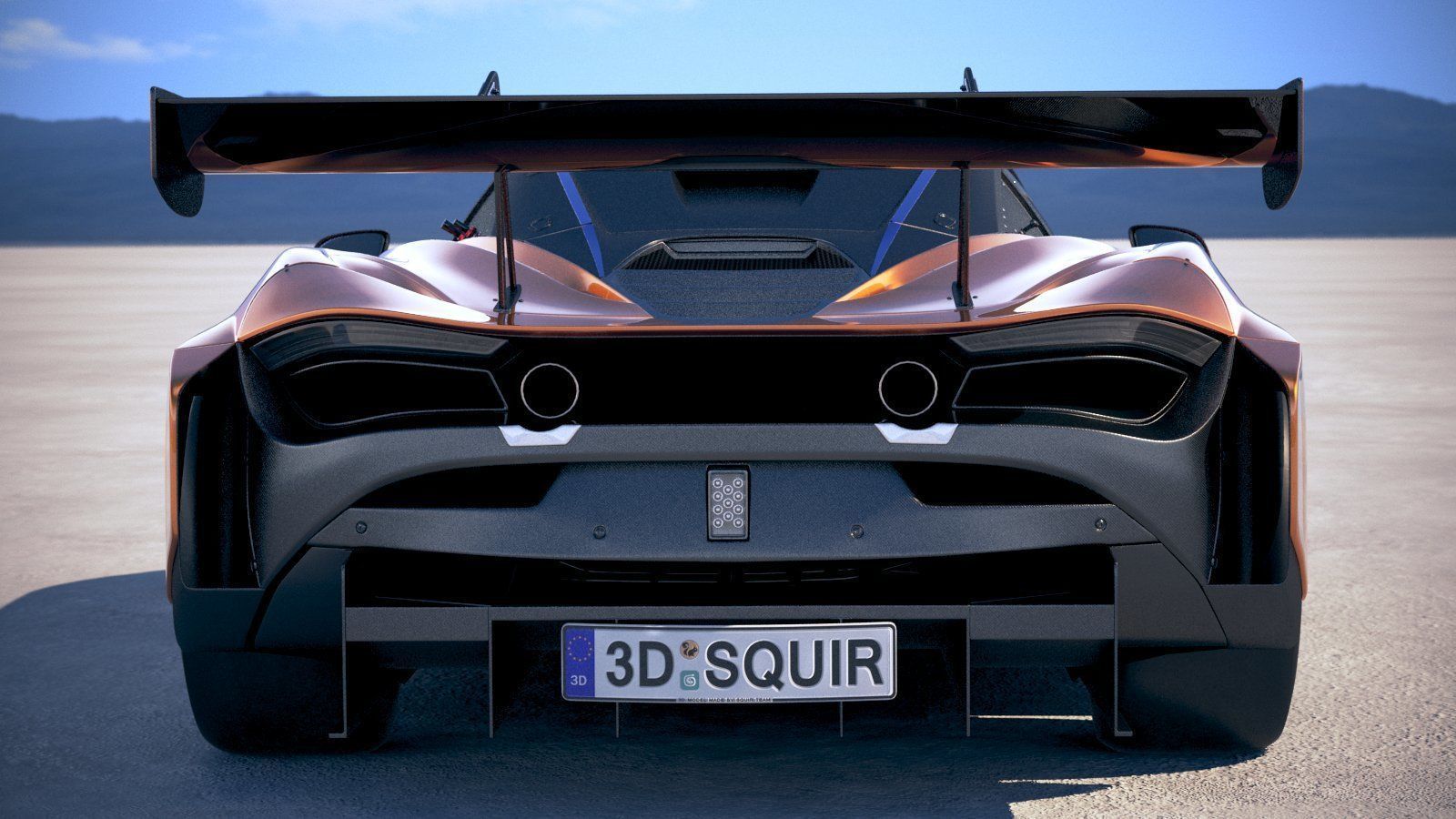 McLaren 720S GT3 2019 3D model_10