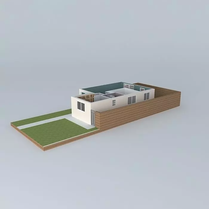 Montserrat modified Residence Free 3D model