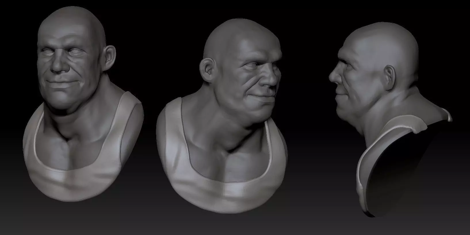 bodyguard bust 3D model