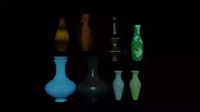 set of vases