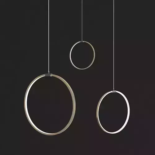 PANZERI ZERO ROUND VERTICAL low poly 3d model