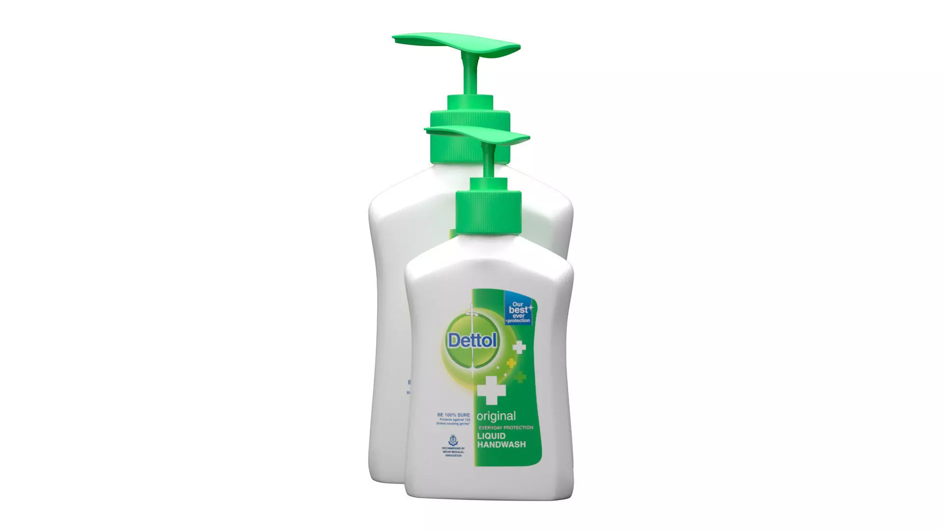Dettol Liquid Hand Wash animated  3D model_0