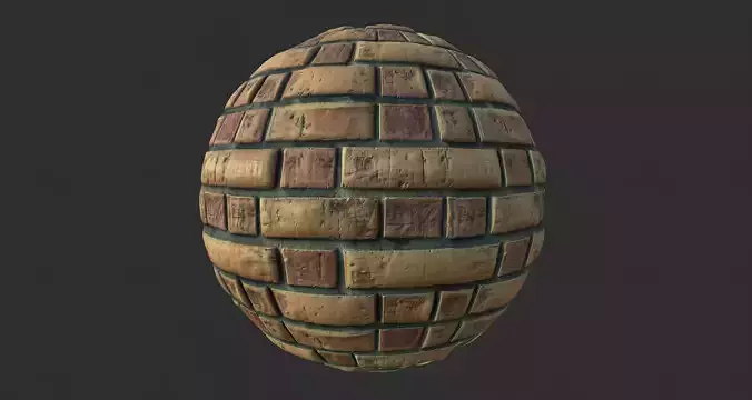 Brick Wall 001 Tileable Material